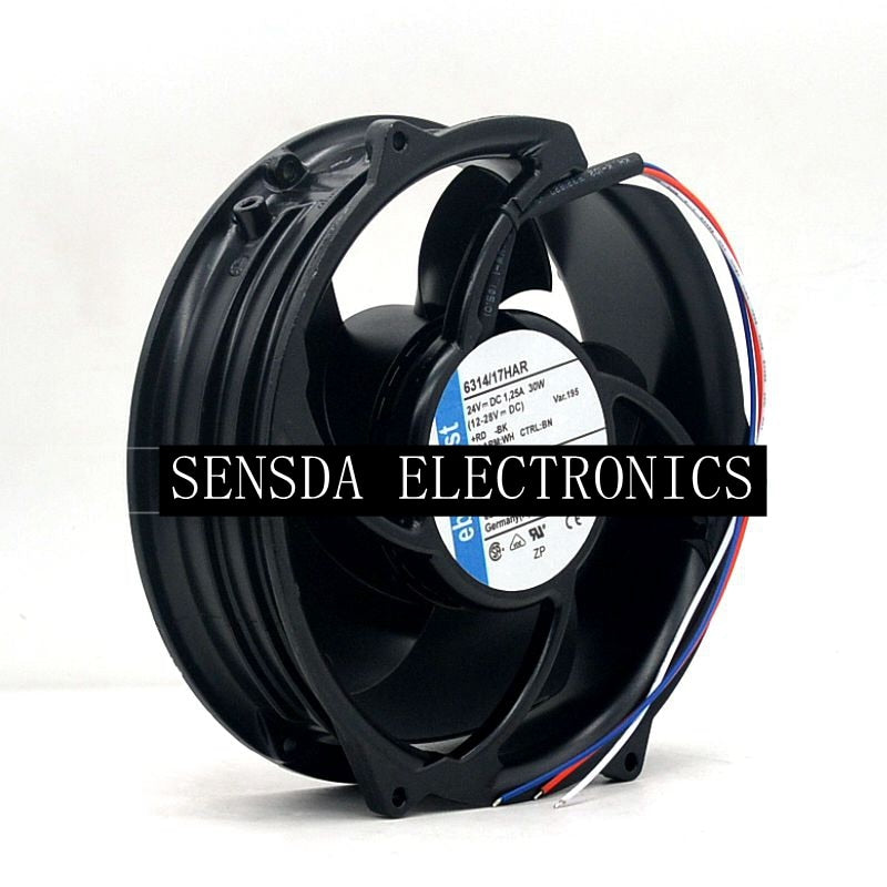 COOLING FAN FOR PAPST 24V 30W 6314/17HAR 17250 170*50mm fan