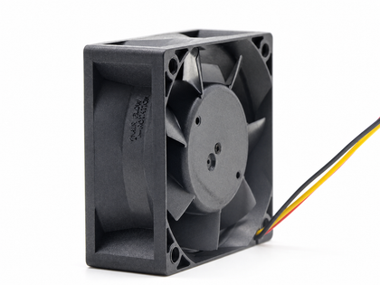 Melco Technorex Melco Technorex MMF-06D24ES-FC1 60x60x25mm 24V 0.10A 3-Wire Fan - clean white-background product photo