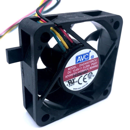 AVC DAZA0515RCU-PG01 13.6V DC 50x50x15mm hydraulic bearing fan - product photo