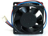 Delta AFB0612HH-R00 60x60x25mm 12V DC 3-wire fan front view
