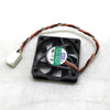 AVC DS04010S12L-013 40x40x10mm 12V DC 0.08A 3-wire sleeve bearing fan - clean product photo 4