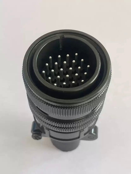 200pcs male-female-hybrid-panel-mount-socket-connector-14-pin-for-soldering-components