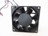 ADDA AD0812UB-F7BDS 12V DC 80mm cooling fan rear view on white background