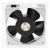 Original listing photograph of UP12D10 Metal-Frame Axial Fan with Terminals — square layout; supplied version unconfirmed.
