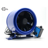 Original listing photograph of SE-150 Blue Duct Fan with Control Box — square layout; supplied version unconfirmed.