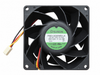 SUNON PMD1208PMB1-A 80x80x38mm 12V DC Axial Cooling Fan - clean white-background product photo 2