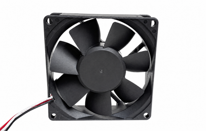 SUNON PMD1208PTB2-A 80x80x25mm 12V DC Axial Cooling Fan - clean white-background product photo 1