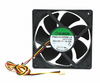 SUNON PMD1212PMB1 120x120x38mm 12V DC Axial Cooling Fan - clean white-background product photo 2