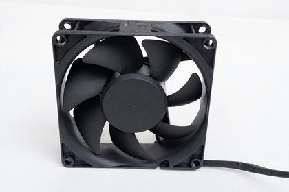 SUNON PF80251B2-0000-S99 12V DC 80x80x25mm cooling fan front view on white background