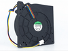 SUNON PMB1212PLB2-A 12V DC 120x120x32mm blower fan angled rear view on white background