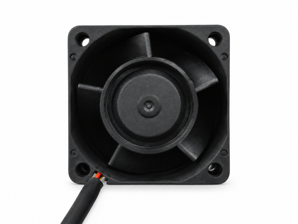 SUNON PMD1204PJB1-A 12V DC 40x40x56mm dual-frame fan front view on white background