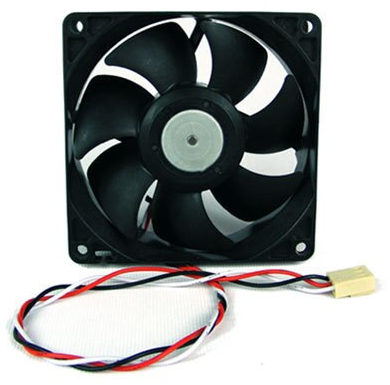 Nidec T80T12MUA7-51 fan with wiring and connector, extracted from the original listing collage; original product photographs remain in the gallery.