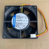 ebm-papst 3314 GS Var.375 connector reference - 24V 92mA 2.2W label and white three-position plug