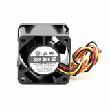 Sanyo Denki 109P0412J3123 label, 12V DC 0.35A