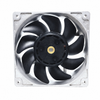 Sanyo Denki 9SG1212P1G03 120x120x38mm 12V 4A axial cooling fan front view