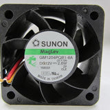 SUNON GM1204PQB1-8A 12V DC 40x40x28mm cooling fan - clean label view