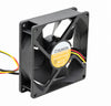 SUNON KD1209PTS2 92x92x25mm 12V DC Axial Cooling Fan - white background clean product view 2