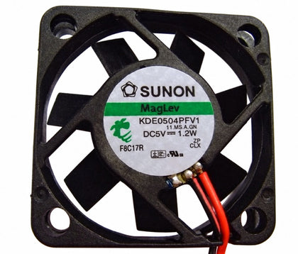SUNON KDE0504PFV1 40x40x10mm 5V DC Axial Cooling Fan - white background clean product view 1
