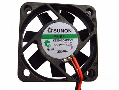 SUNON KDE0504PFV1 40x40x10mm 5V DC Axial Cooling Fan - clean white-background product photo 1
