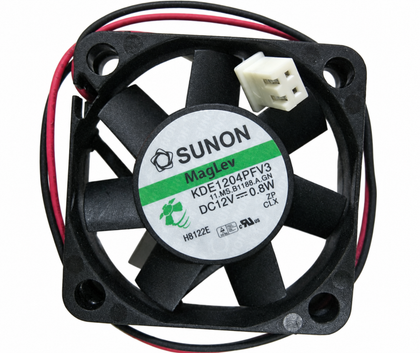 SUNON KDE1204PFV3 40x40x10mm 12V DC Axial Cooling Fan - clean white-background product photo 1