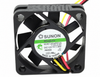SUNON KDE1204PFVX 40x40x10mm 12V DC Axial Cooling Fan - clean white-background product photo 2