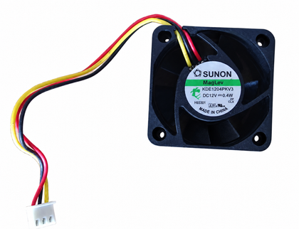 SUNON KDE1204PKV3 40x40x20mm 12V DC Axial Cooling Fan - clean white-background product photo 1