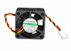 SUNON KDE1204PKVX-A 40x40x20mm 12V DC Axial Cooling Fan - clean white-background product photo 2