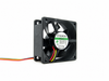 SUNON KDE1206PTV2 60x60x25mm 12V DC Axial Cooling Fan industrial replacement fan on pure white background - view 1
