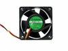 SUNON KDE1206PTV4 60x60x25mm 12V DC Axial Cooling Fan industrial replacement fan on pure white background - view 2