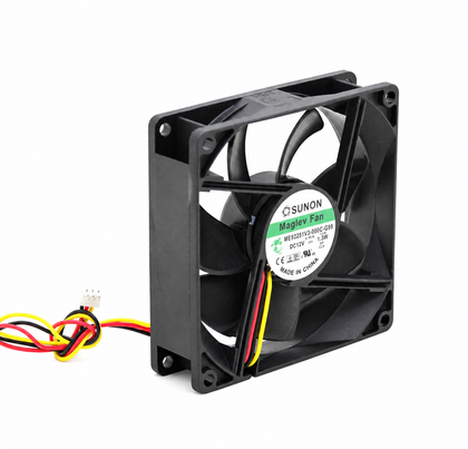 SUNON ME92251V3-000C-G99 12V DC 92x92x25mm Brushless Cooling Fan - clean white background product photo