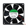SUNON PMD2408PKB1-A 24V DC 80x80x20mm axial cooling fan label and connector