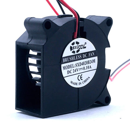 3D Printer Fan 40mm 4020 Turbo Blower 24V 12V 5V sleeve Bearing Cooling Fan 40mm x 40mm x 20mm