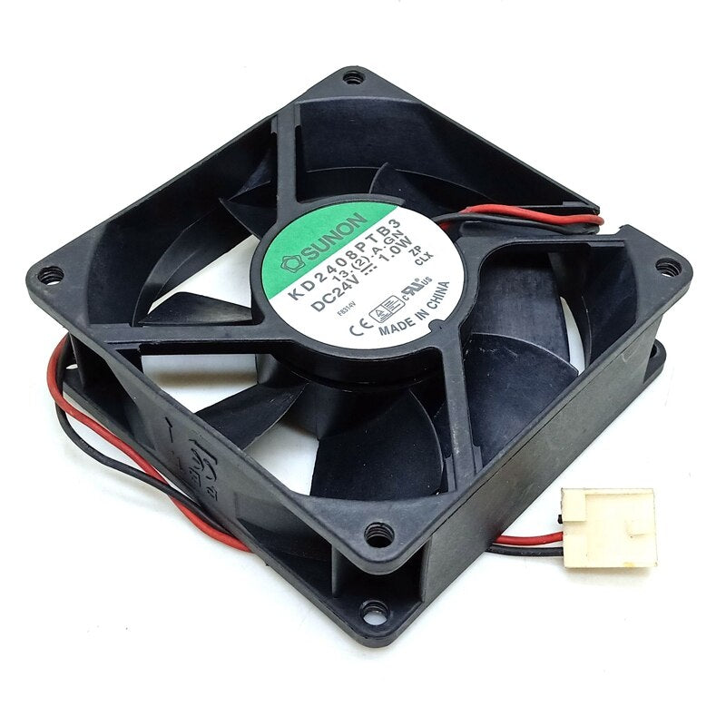 Sunon KD2408PTB3  80mm cooling fan 8025 12V inverter server dual ball 1.0W