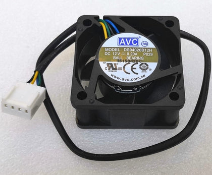 Dicated Cooling Fan  AVC DS04020B12U 4020 40MM 4CM 40X40X20 DC 12V 0.25A  Jetson Nano, PWM Speed Adjustment Strong Air