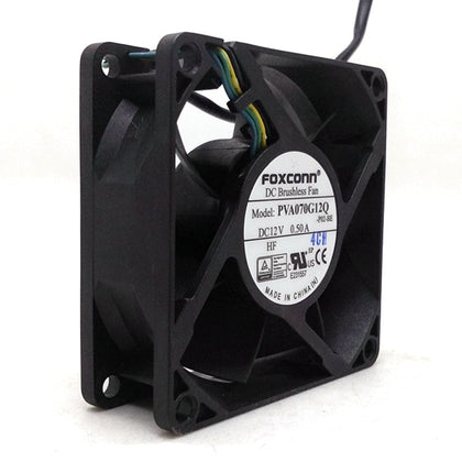 PVA070G12Q-P04-AE PVA070G12Q-P02-BE 12V 0.50A 7025 70*70*25MM 7CM 4 Wire Fan