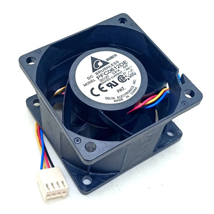 1pcs 60mm Pwm Cooler 6cm 13500RPM  Delta 6038 12V Server Chassis Fan Pfc0612de 60X60X38 Mm Violent Large Volume Cooling Fan