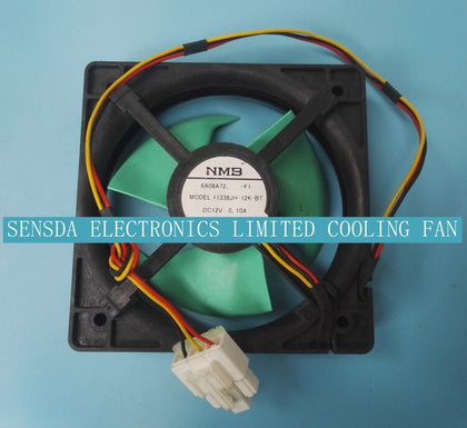 6A21A72-F2 Refrigerator Fan  NMB 11338JH-12K-BT DC14V 0.15A Refrigerator Waterproof Static Cooling Fan