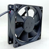 80mm cooling fan 8cm  8025 12V double ball mute fan d80bm-12 atomizer speaker power amplifier cooling fan