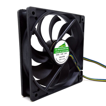 DF1202512SEMI 12025 12V computer case power fan 12cm