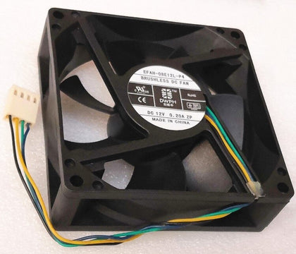 EFAH-08E12L-P4 8025 8cm Fan Hydraulic 4-wire Speed Regulation efah-08e12l-p4 12V 0.20a Pwm Cooling Fan