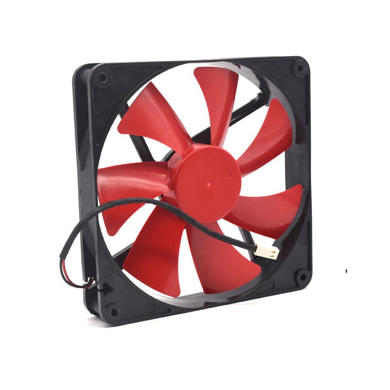 2pcs Ventilator 140 140mm 14cm 14025 DC 12V Mute Computer Power Supply Chassis Cooling Fan 140mm Large Air Volume 0.18A 1600RPM