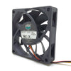 70mm Computer Fan  Cooler Master A7015-30RB-3AN-F1 DF0701512RFMN E255988-CF DC12V 0.22A 3Pin 3Wire 70x70x15mm Cooling Fan