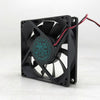 D80SH-12C 8020 12V Two-Wire Max Airflow Rate Power Supply Cases Cooling Fan 8CM Ultra-Quiet