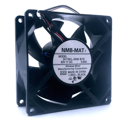 NMB 3615KL-09W-B76 9cm 9038 92x92x38mm 50V 0.60A temperature control server cooling fan