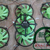 R128015dm 80x80x15mm 12V DC 0.25A Axial Cooling Fan