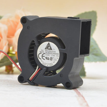 DC 24V Projector Fan Blower  Delta  5015 BUB0524HHD 50X50X15MM 24V 0.18A three-wire Turbo Fan