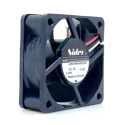 2pcs   Nidec 3510 Fan u35x12ms1a5-53j65 DC 12V 3.5cm 35X35X10mm Set Top Box Router Fan