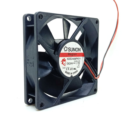 KDE2408PKV1 80mm cooling fan New For Sunon 24V 1.7W 8020 8 cm inverter fan