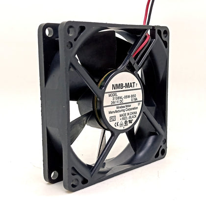 NMB 3108NL-05W-B50 24V DC 80x80x20mm Brushless Cooling Fan - product photo 2