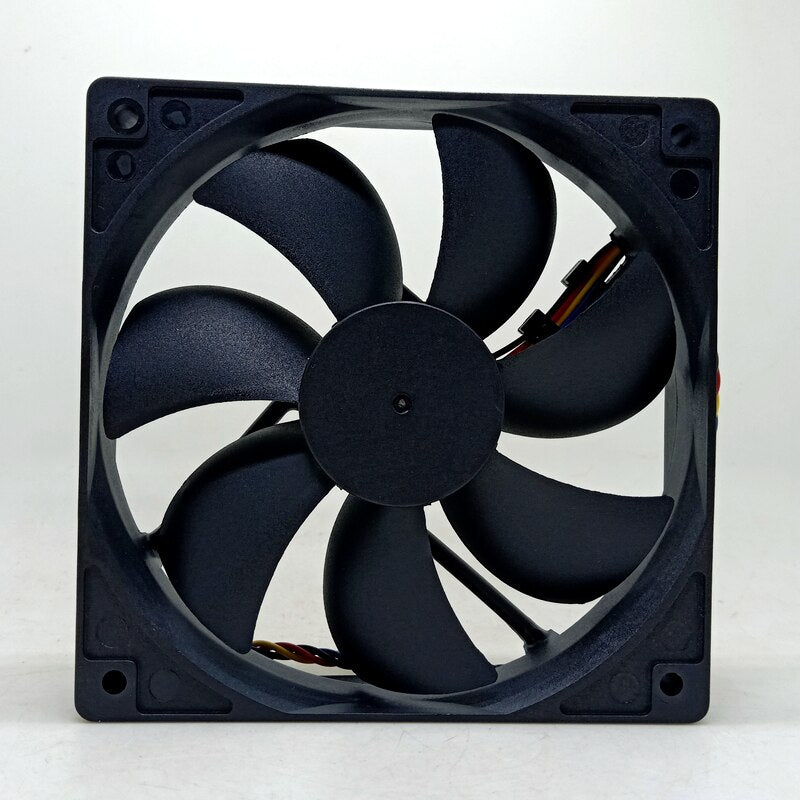 10pcs Pwm Cooling Fan 120mm 12025 12V Dual Ball Mute Fan DF1202512B2LN 12cm PWM Temperature Controlled Fan